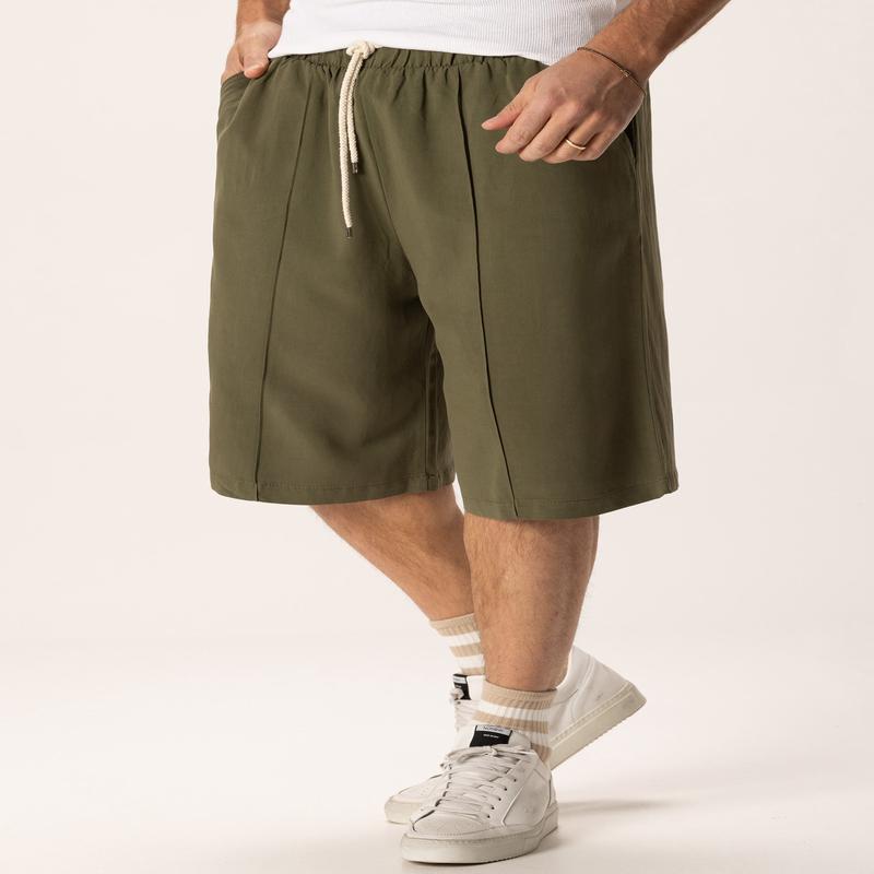 CHRISTOPHER SHORTS IN MILITARY GREEN