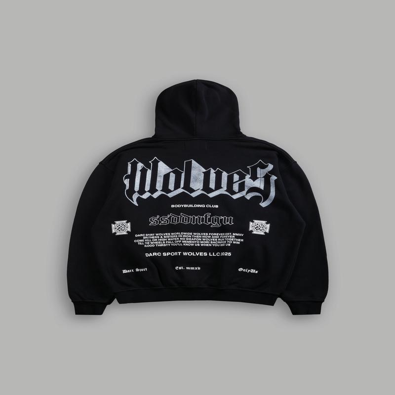 Till Forever "Vintage Dempsey" Hoodie in Black