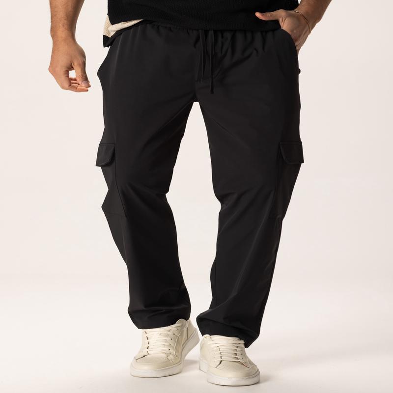 ZAC TECH CARGO PANTS IN BLACK