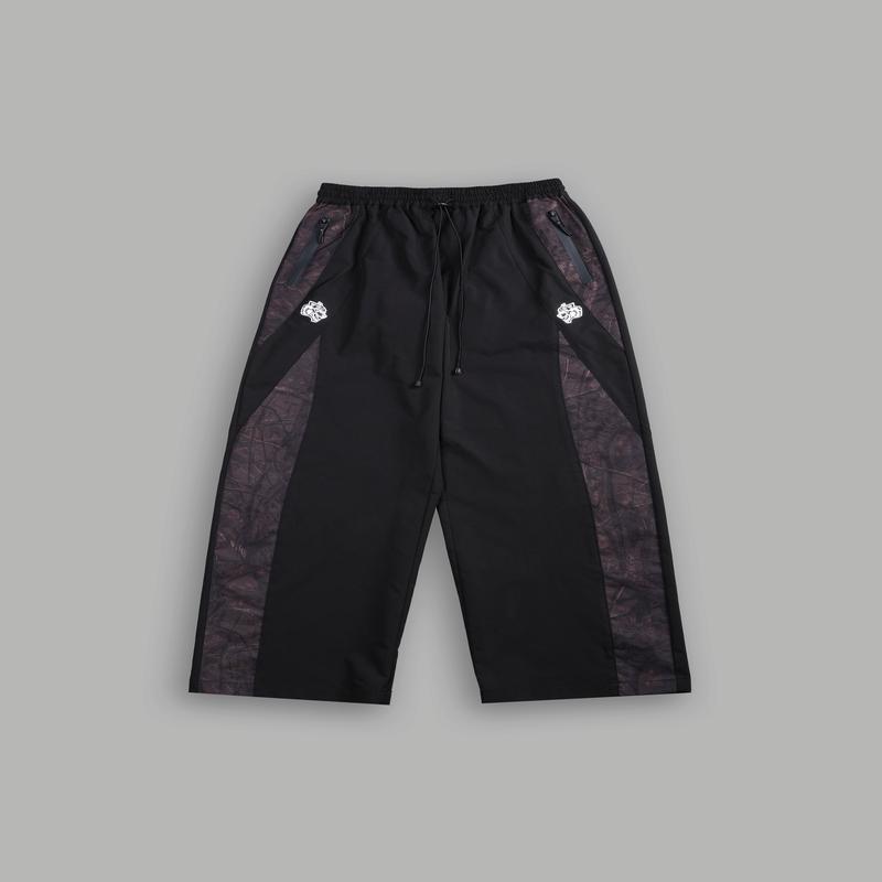 Dual Brolic Unisex Track Pants in Black Driftwood Forest Camo