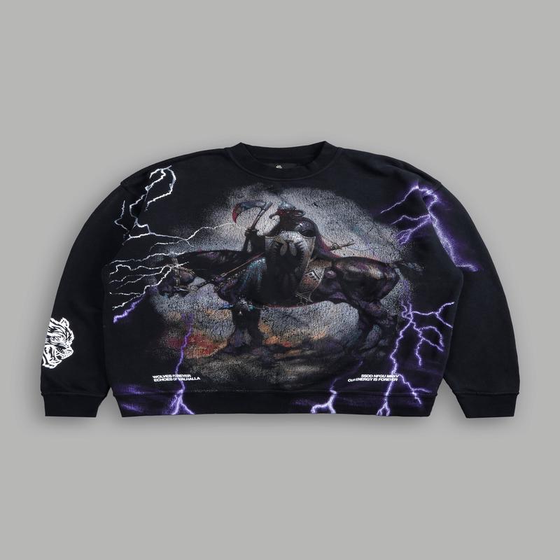 Elysium London Crewneck in Black