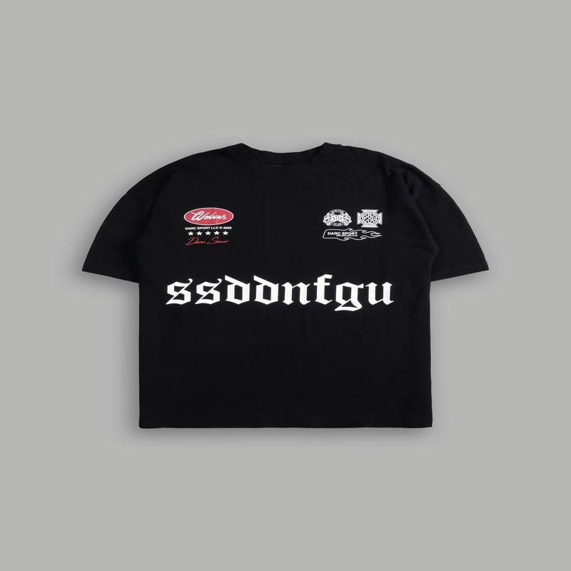 Us Forever "Premium" Oversized Tee in Black
