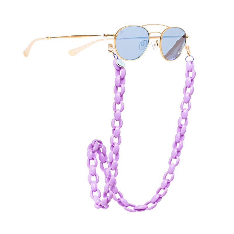CUSTOMIZED GLASSES LAYNARD IN LILAC