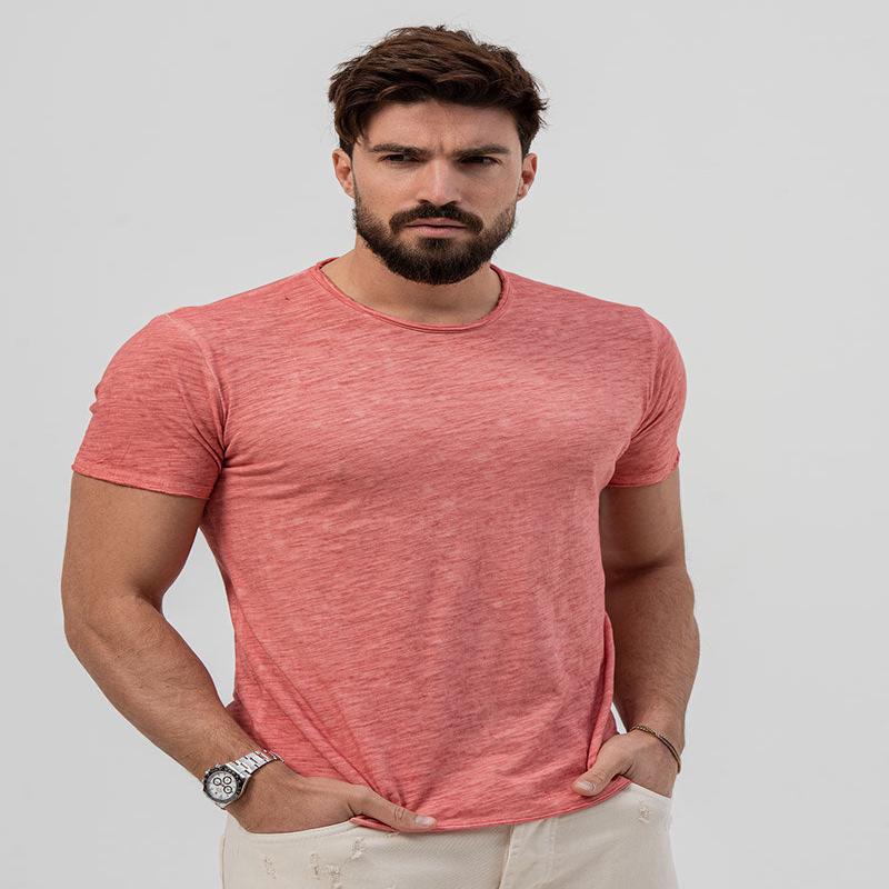 ELI T-SHIRT IN CORAL