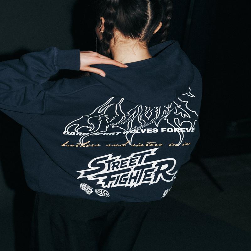 Final Boss "Pierce" Hoodie in Storm Blue