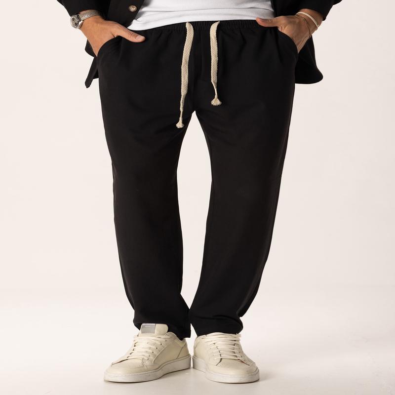 FOX CASUAL PANTS IN BLACK