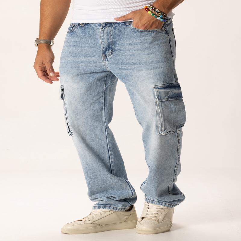 RON CARGO JEANS IN DENIM