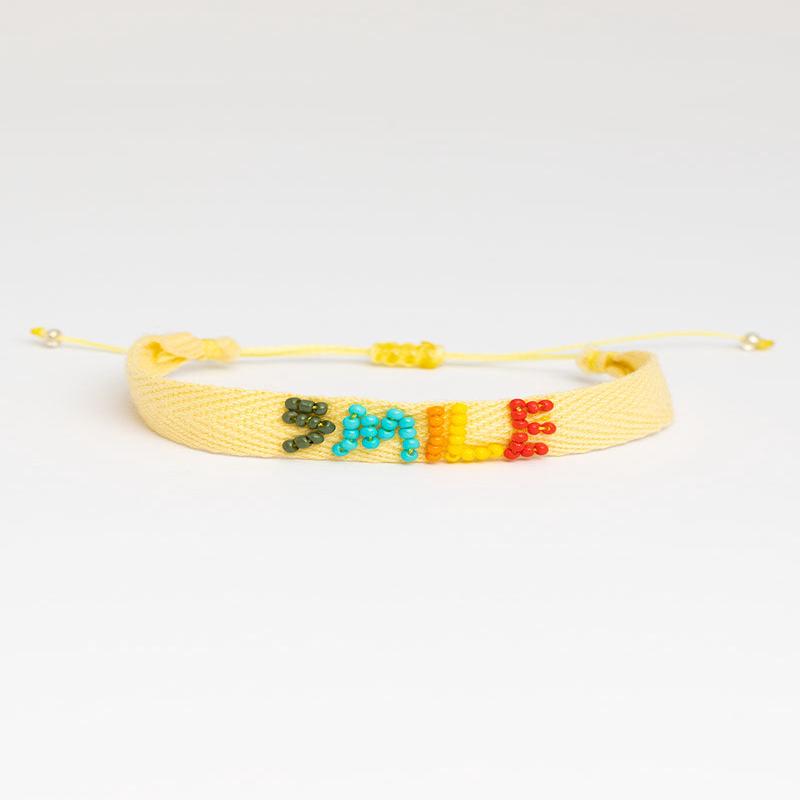 SMILE BRACELET IN YELLOW