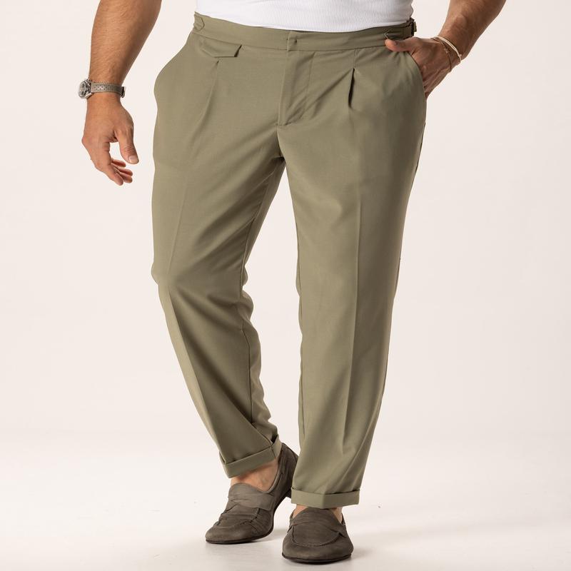 TADASHI FORMAL PANTS IN GREEN