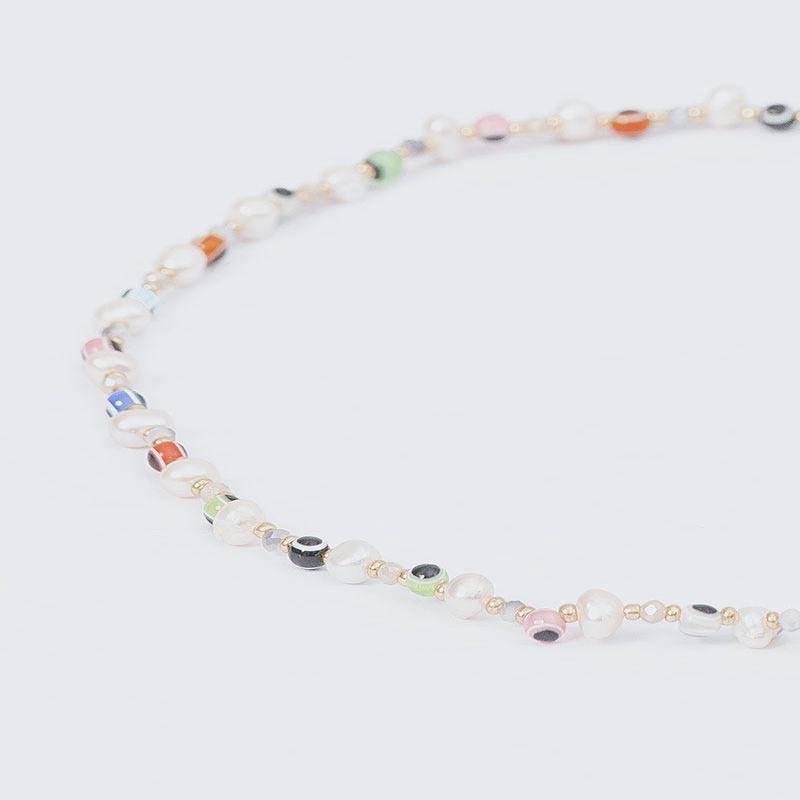 ZOE MULTIEYES NECKLACE