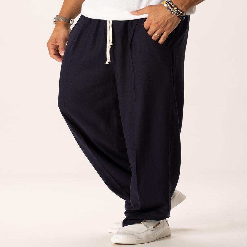 ALBUS CASUAL PANTS IN NAVY