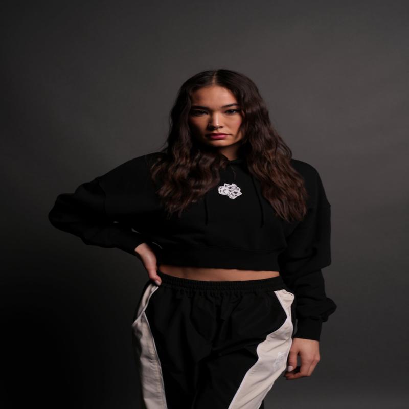 Icon "Ava" Hoodie in Black