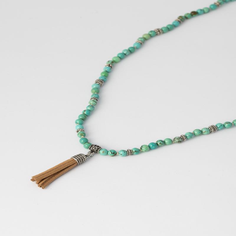 KAMEN NECKLACE IN TURQUOISE