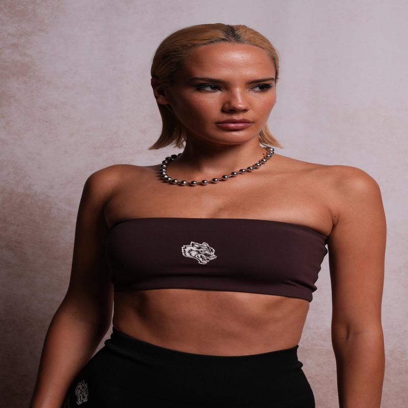 Single Wolf "Mia" Energy Bandeau in Darc Garnet