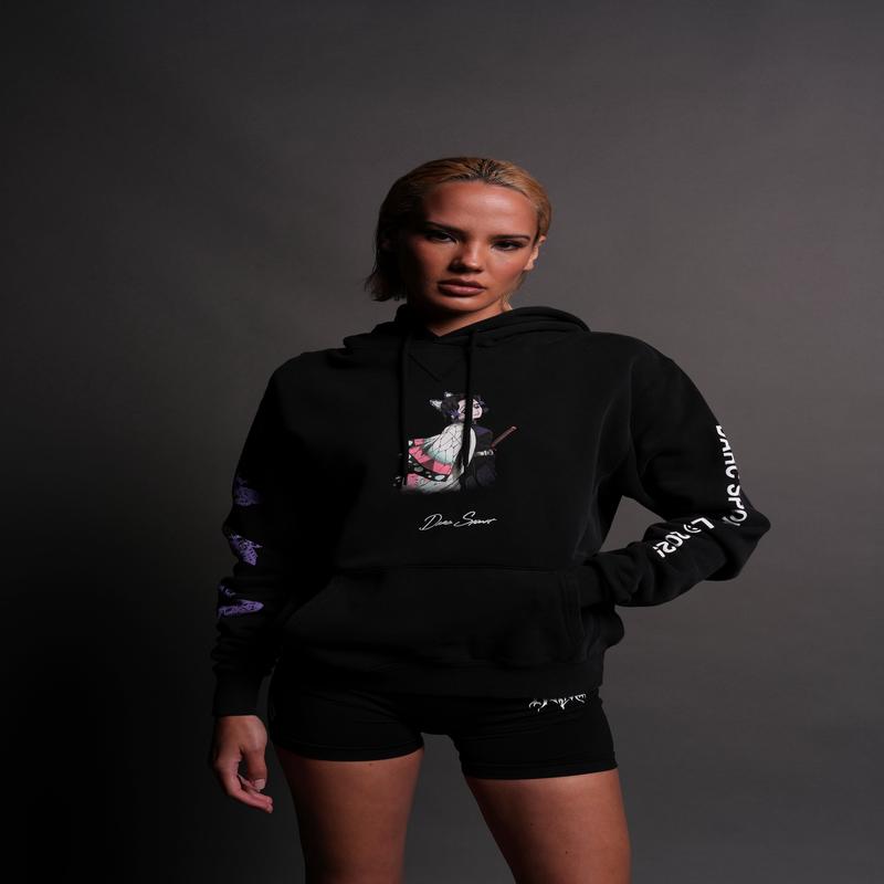 Butterfly Dance She "Dakota" Hoodie in Black