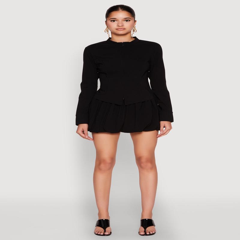 Iris Bubble Mini Skirt