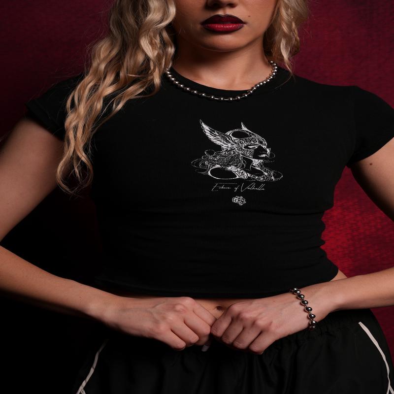 She Warrior "Baby" Tee in Black