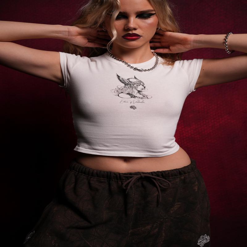 She Warrior "Baby" Tee in Cream