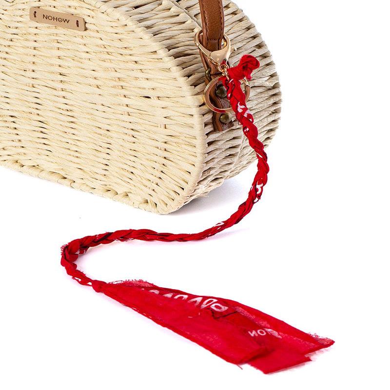 LUNA KEYCHAIN IN RED