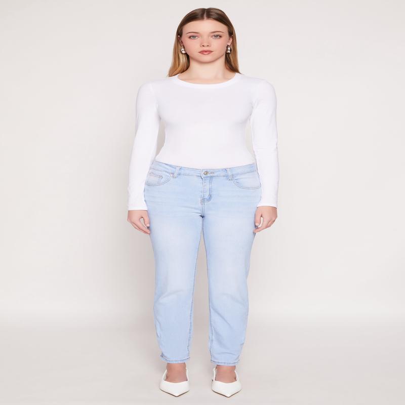 WAX Whiskered Straight Jeans