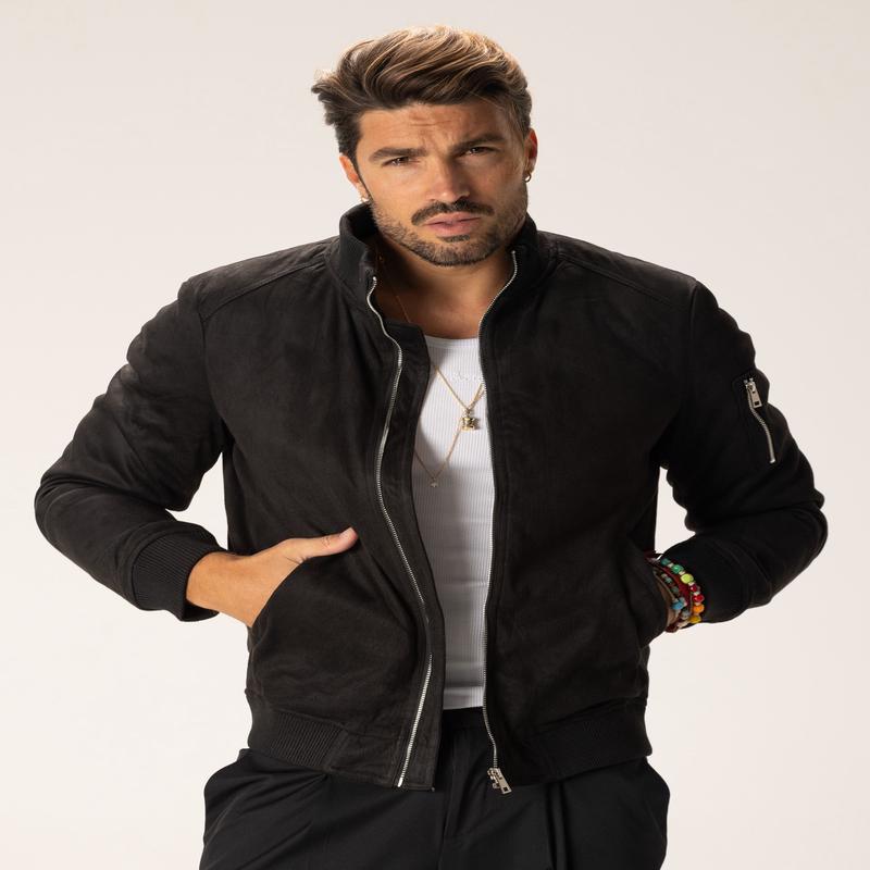 TIKUS BOMBER JACKET IN BLACK