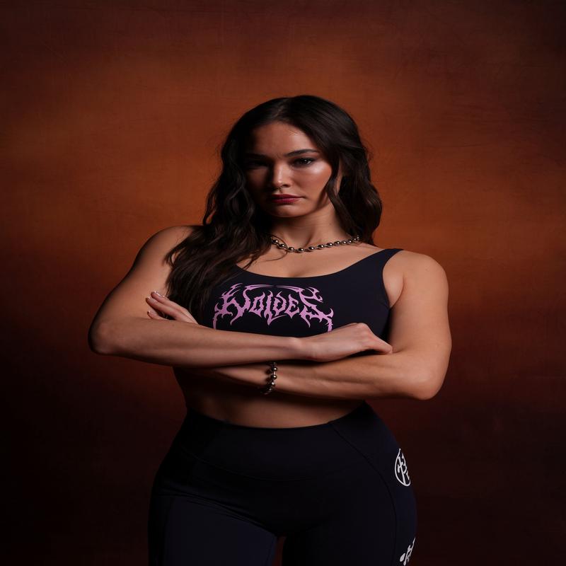 Wolves Hesh Forever "Soto" Energy Bra in Nightshade