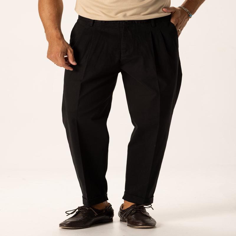 ALFIE FORMAL PANTS IN BLACK