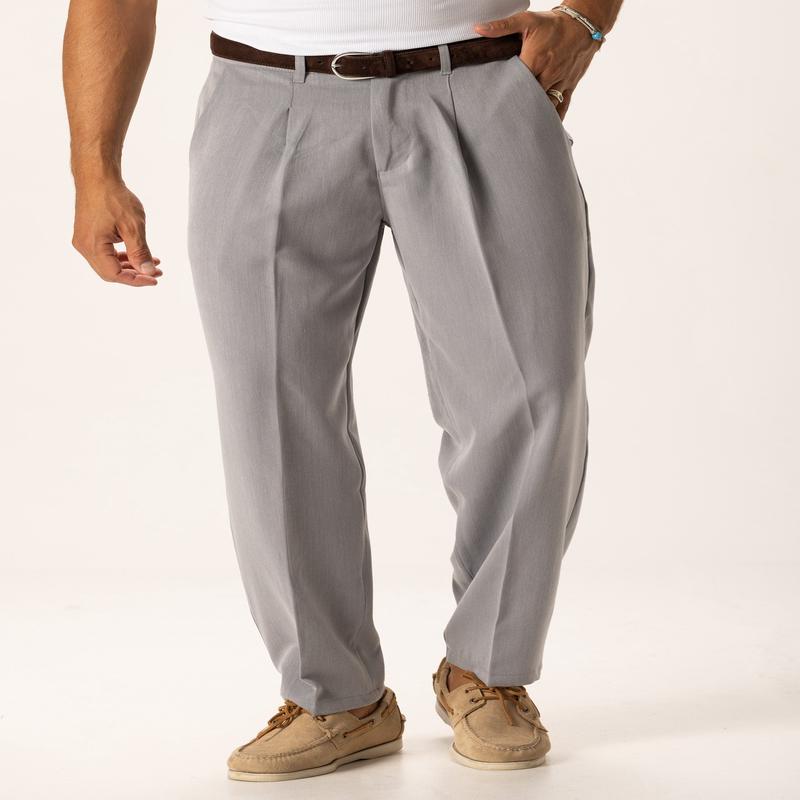 JORDAN CASUAL PANTS IN LIGHT GREY