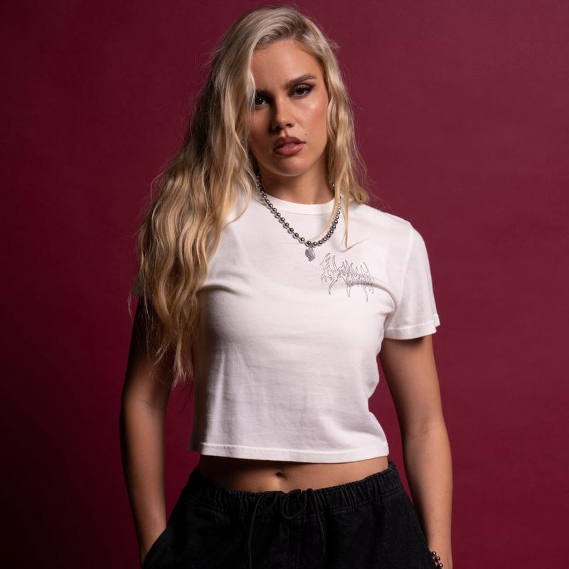 Close To The Heart "Timeless" Tee in Cream