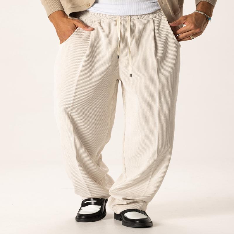 ISSEI VELVET PANTS IN CREAM