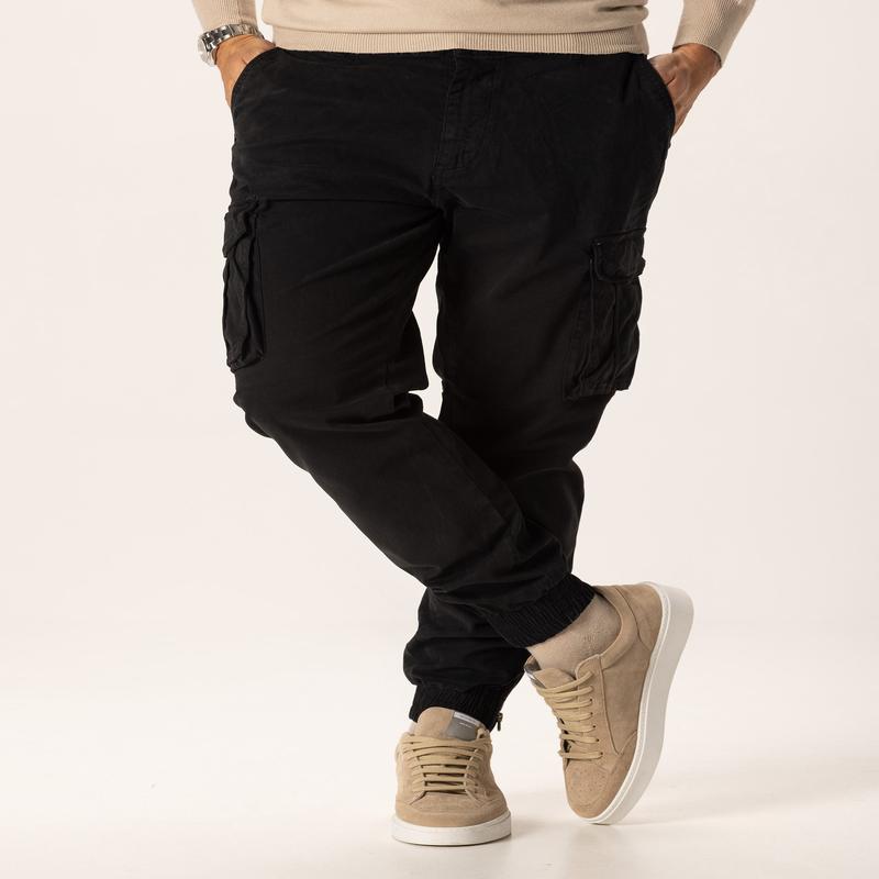 DAVIS CARGO PANTS IN BLACK