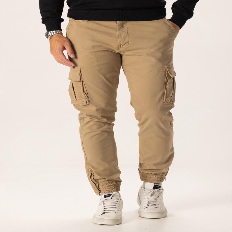TOURE CARGO PANTS IN KHAKI