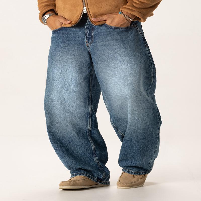 KIRA BAGGY JEANS IN DENIM