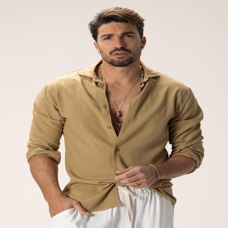 LOGAN CASUAL SHIRT IN DESERT