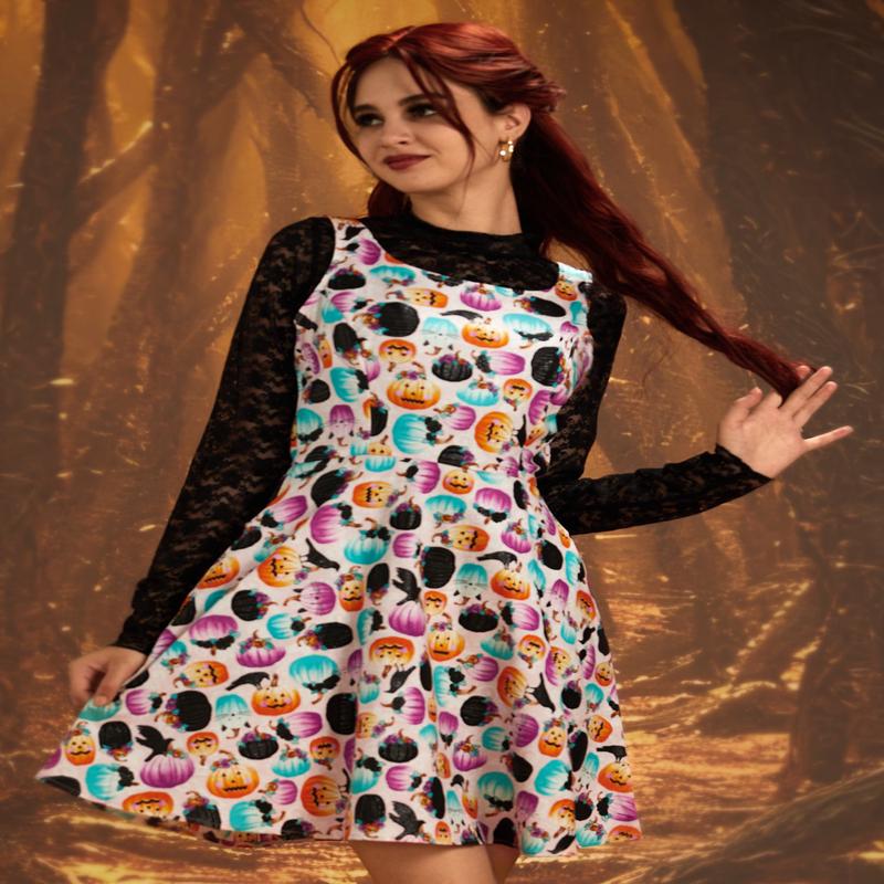 Pumpkin & Crow Skater Dress