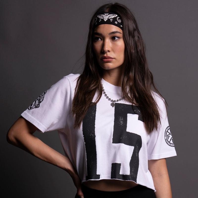 Since "Premium" (Cropped) Tee in White