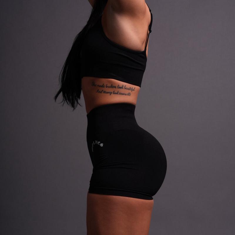 Chopper Everson Seamless "Training" Shorts in Black
