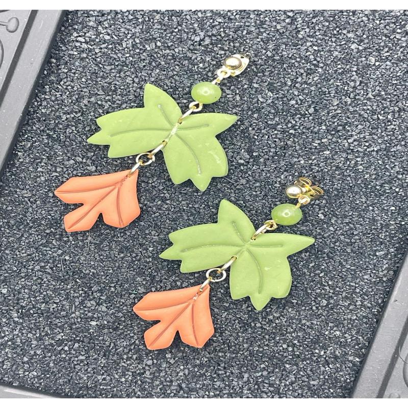 Salem Fall Leaves Dangle Earrings
