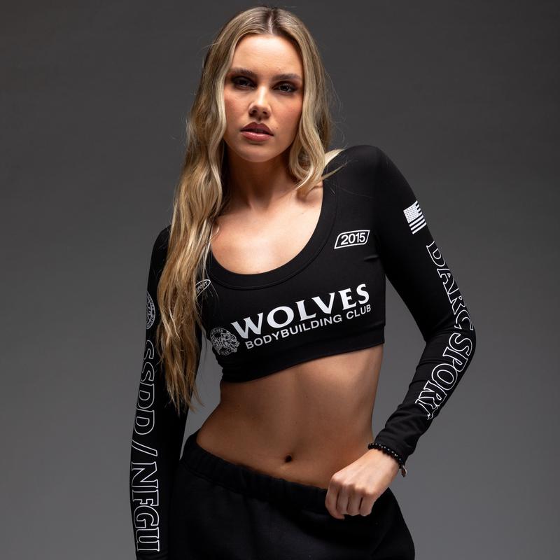 Faster L/S Grace "Energy" Top in Black