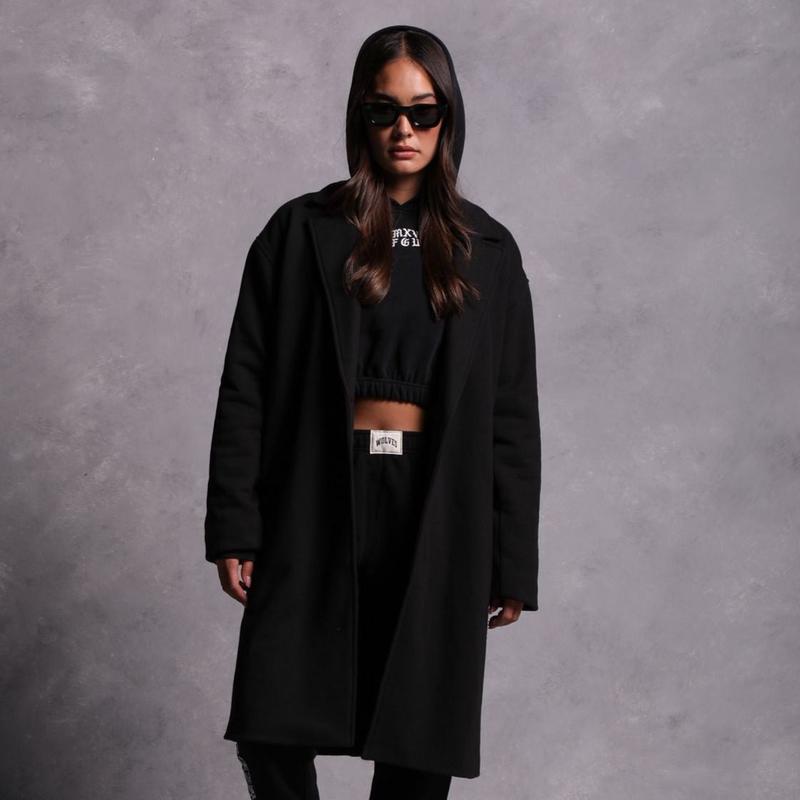 IYKYK Taker Trench in Black