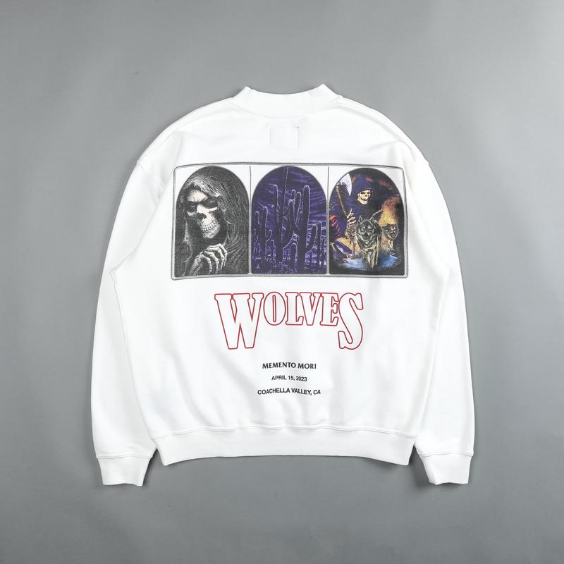 She In The Desert "Vintage London" Crewneck in Cream