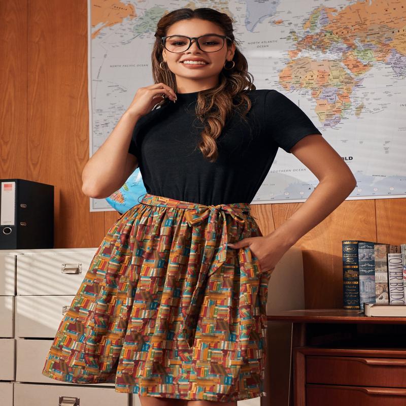 A Flair for Knowledge Dress