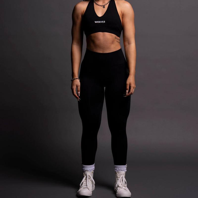 Hardcore "Everson Seamless" Leggings in Black