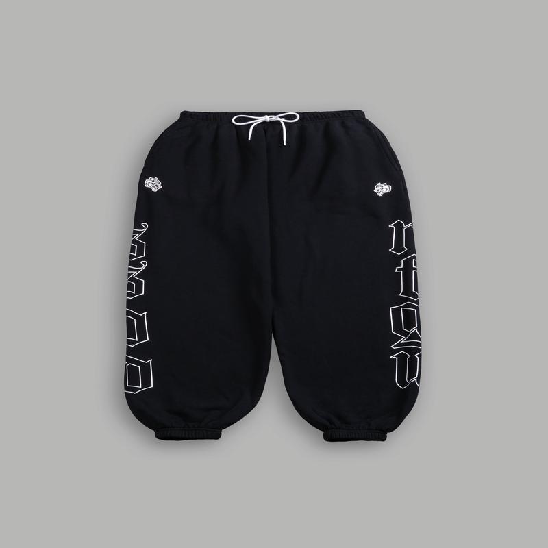 Our Mantra V2 Lightweight Lounger Sweat Pants in Black Drift Wash