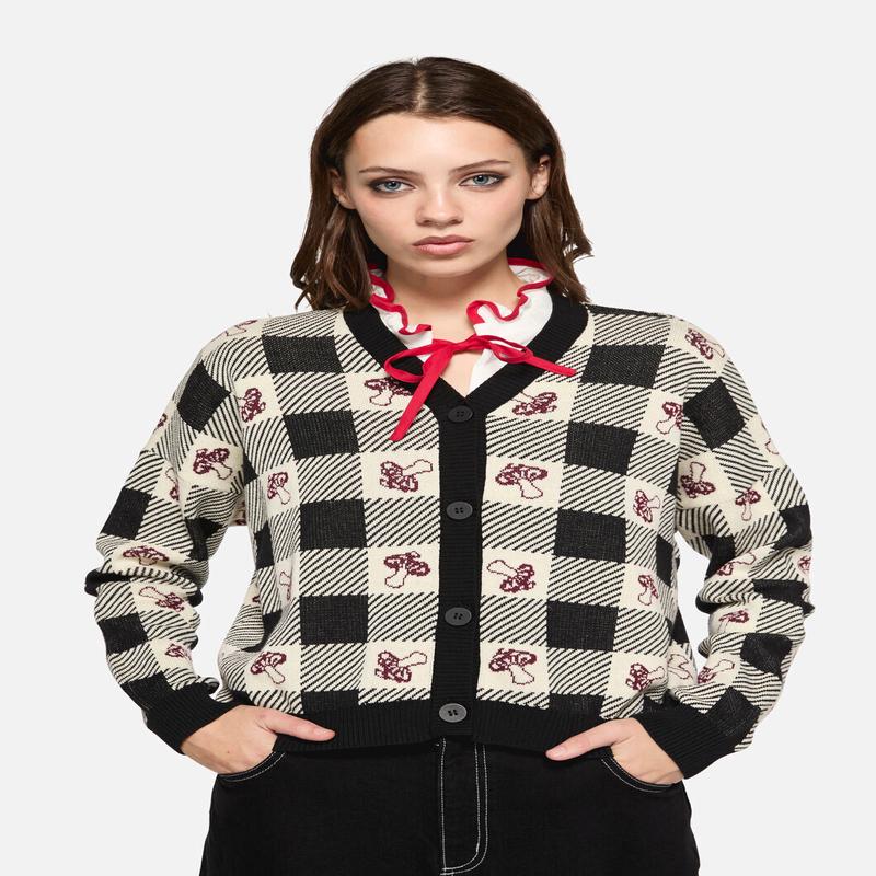 Sweet Home Intarsia Cardi