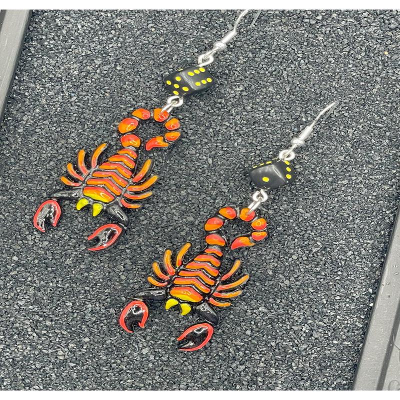 Tattoo Love Scorpion Earrings