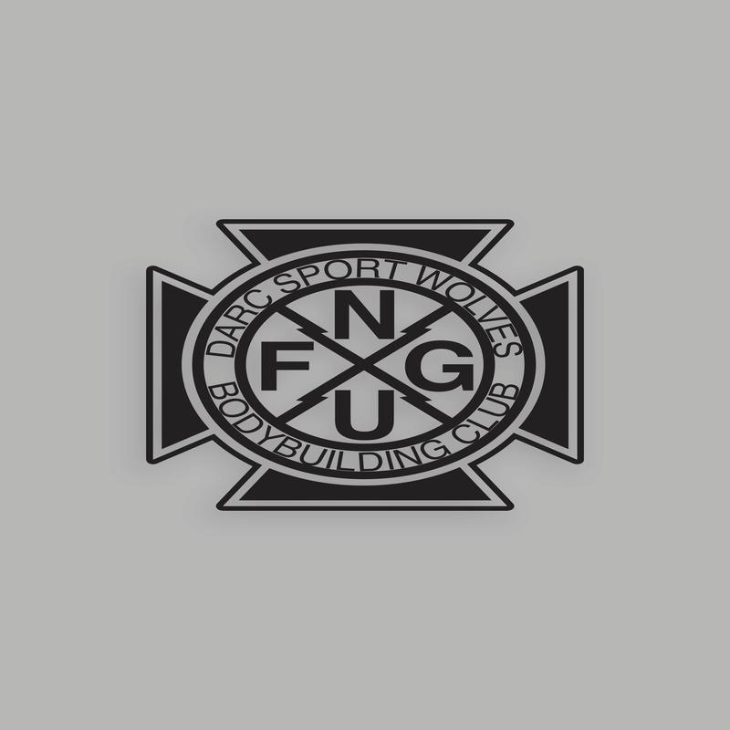 Iron Cross Small Vinyl Decal in Black