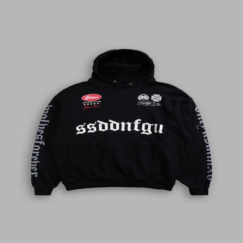 Us Forever "Pierce" Hoodie in Black