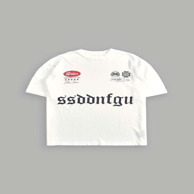 Us Forever "Premium" Oversized Tee in Cream