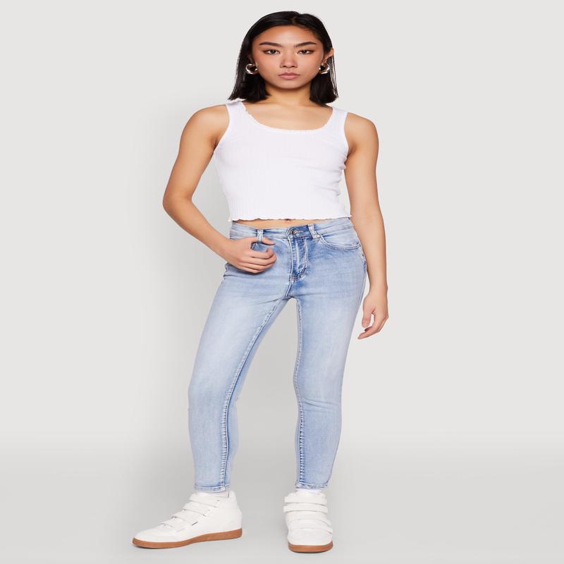 WAX Mineral Wash Skinny Jeans